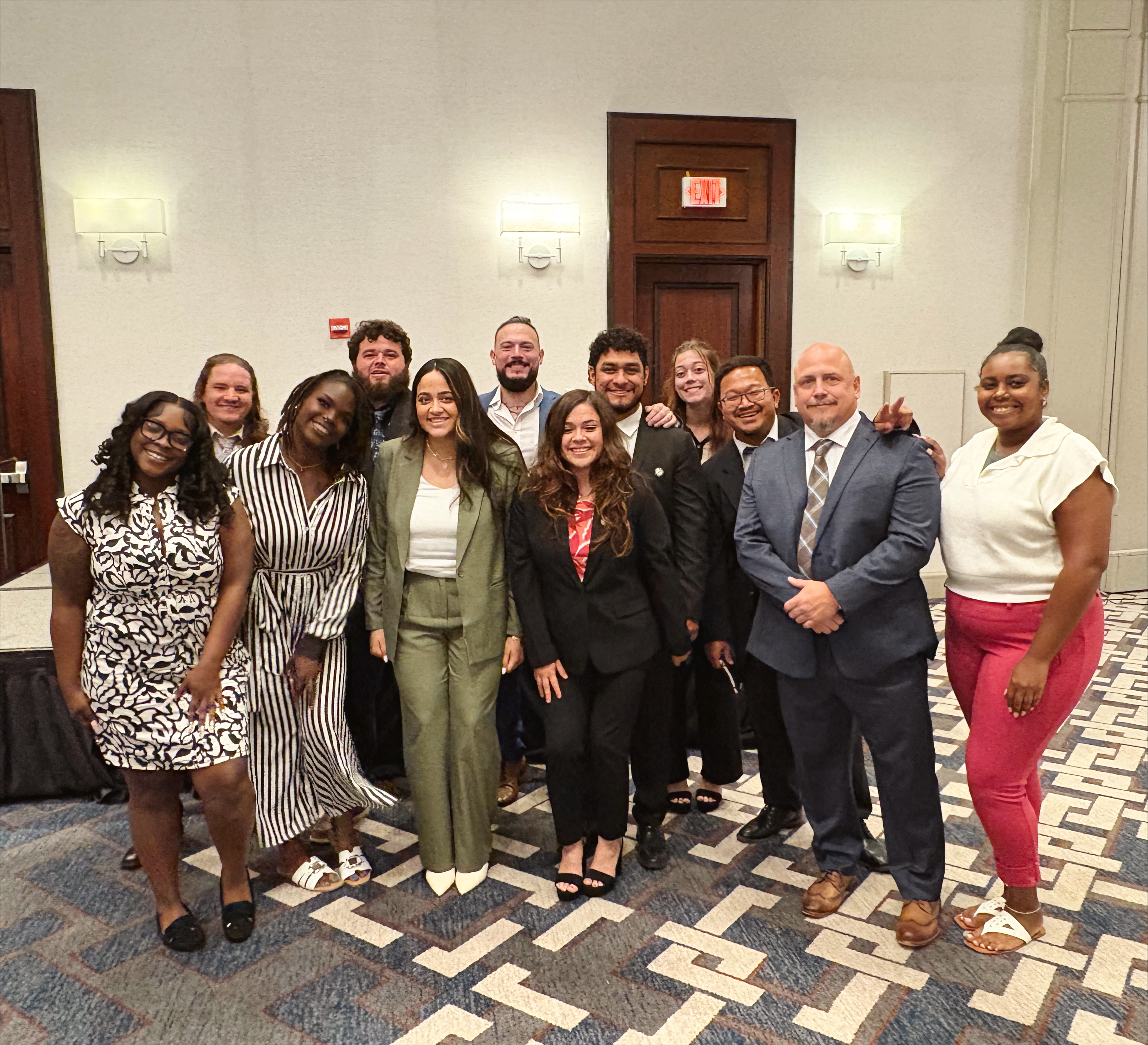 Team at national conference